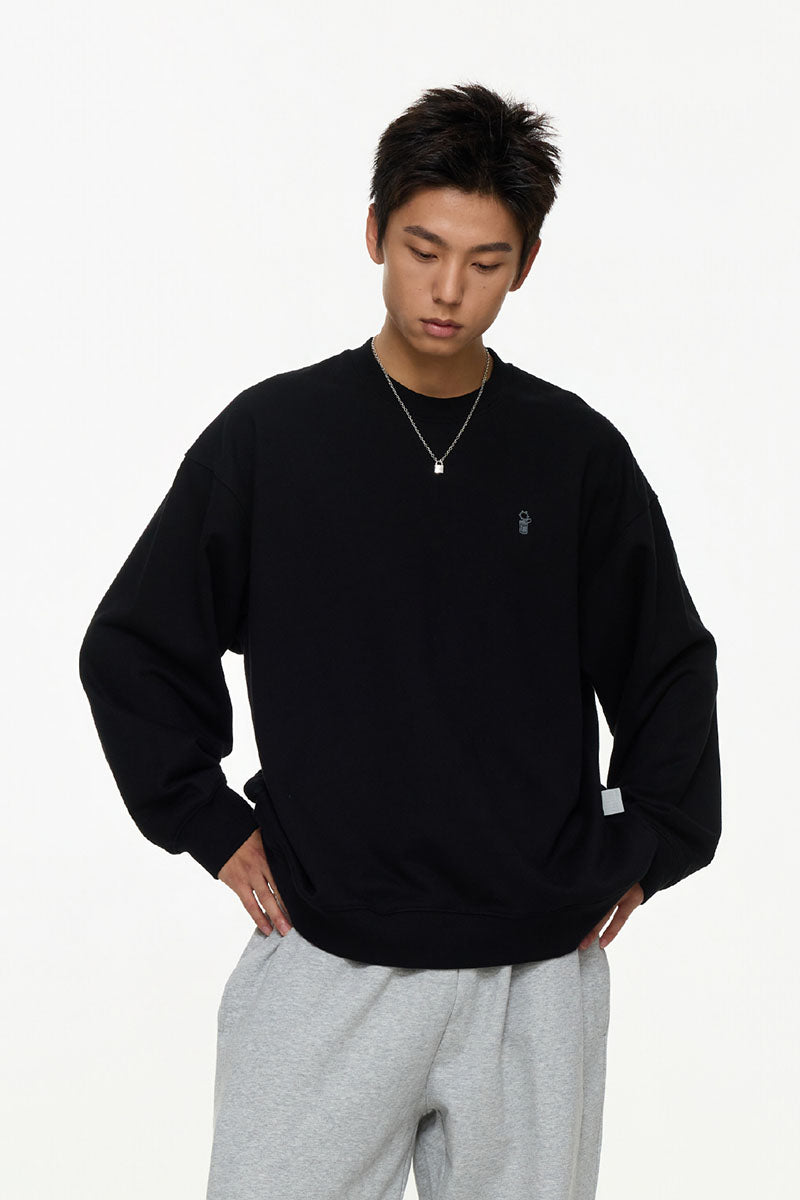 ウォームスウェット長袖TシャツPS14