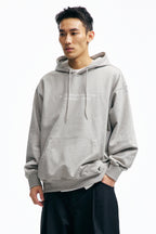 PINSKTBSヘビーウェイトアルファベットロゴパーカーPS27