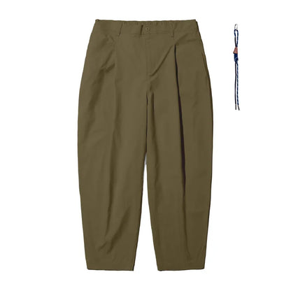 三防加工シングルプリーツワイドレッグワークパンツPS2