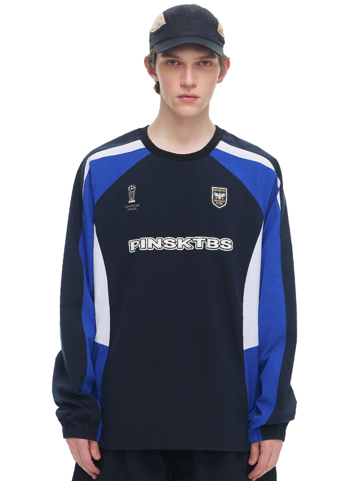 カラーブロック ロングスリーブT – MB102