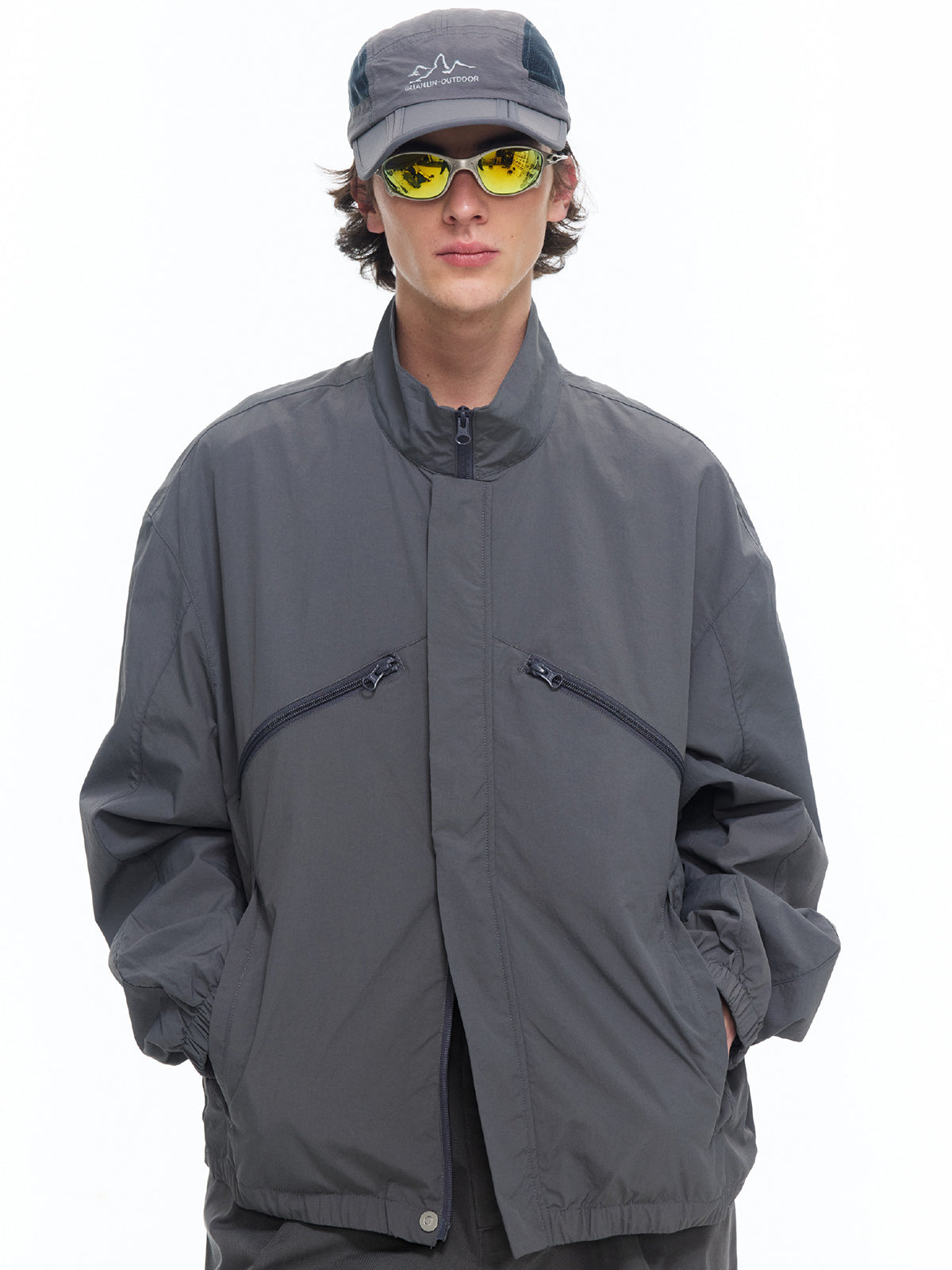 ウォータープルーフ スタンドジャケット – MB110