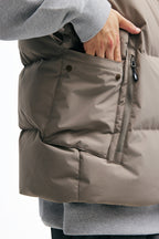 PINSKTBSスタンドカラーダウンベストPS30