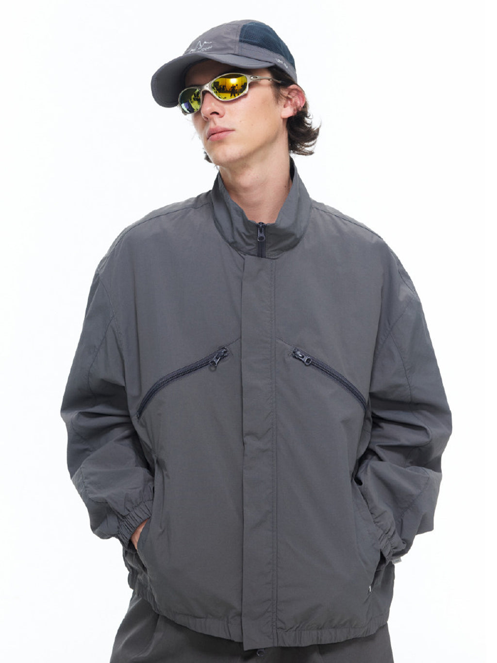ウォータープルーフ スタンドジャケット – MB110