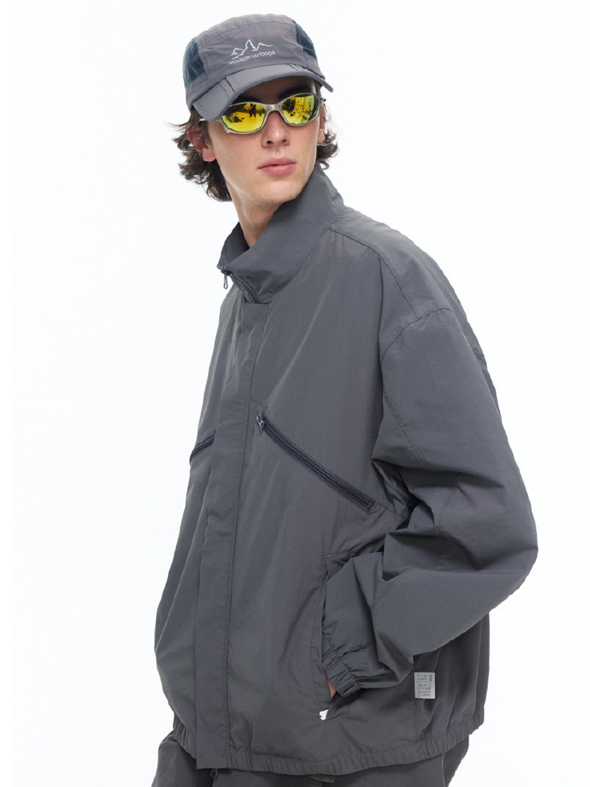 ウォータープルーフ スタンドジャケット – MB110
