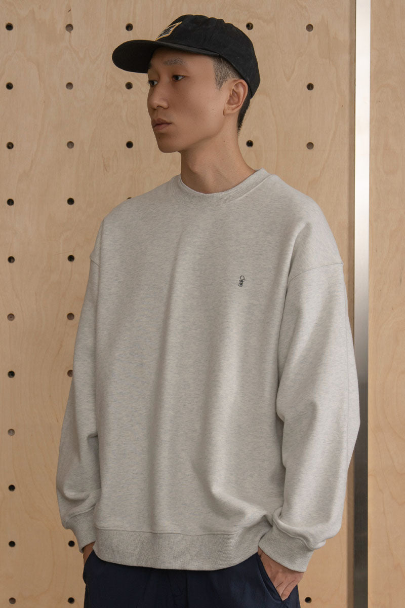 ウォームスウェット長袖TシャツPS14