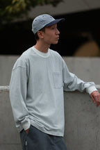 ファインストライプコットンTシャツPS8