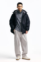 PINSKTBS内裏フリースルーズフィットパンツPS19