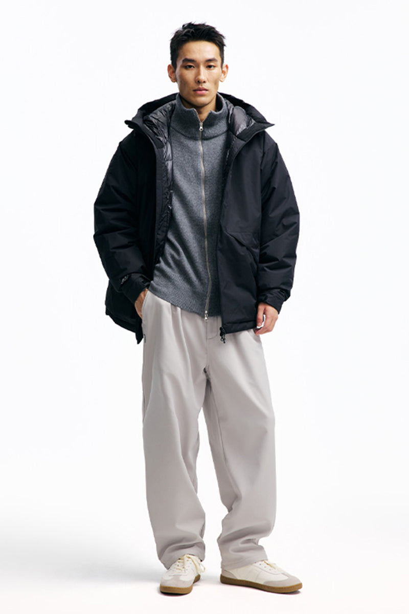 PINSKTBS内裏フリースルーズフィットパンツPS19