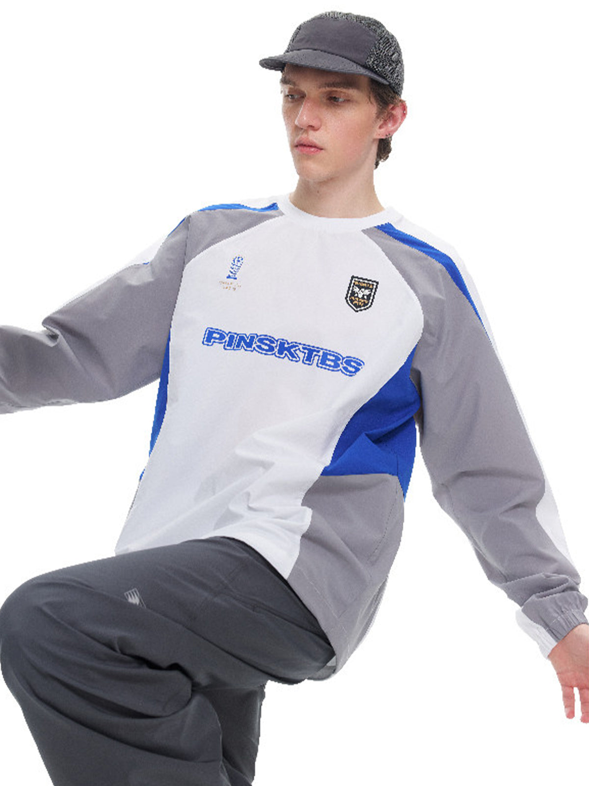 カラーブロック ロングスリーブT – MB102