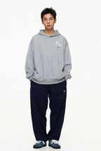 後ろプリントデザインフード付きスウェットPS15