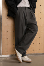 ウエストベルト付きフィットスラックスPS17