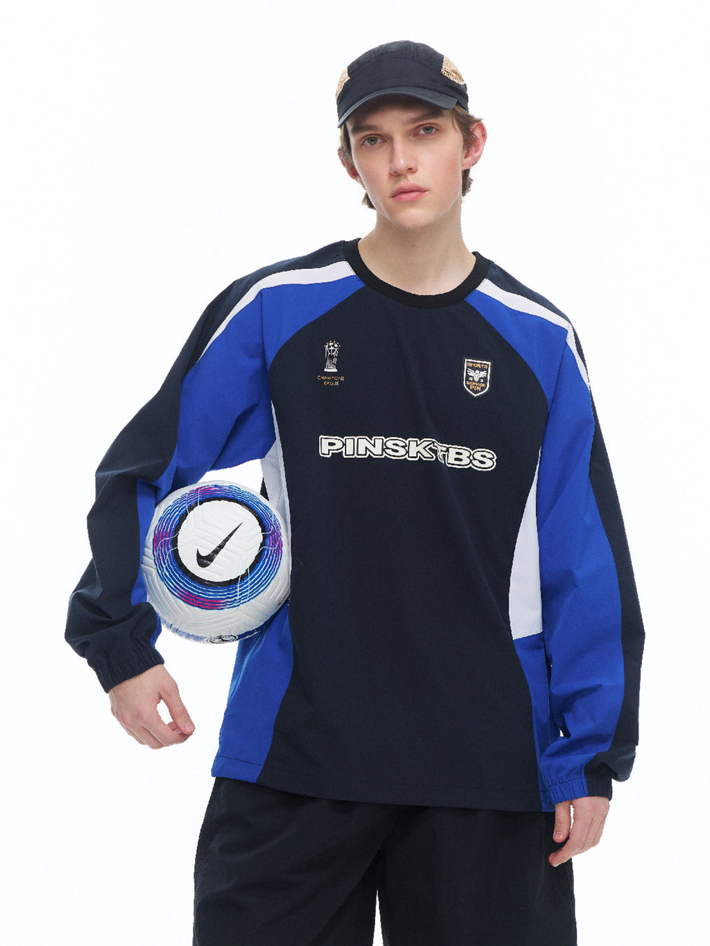 カラーブロック ロングスリーブT – MB102