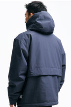 PINSKTBSプリマロフトマルチポケットフード付き中綿ジャケットPS28