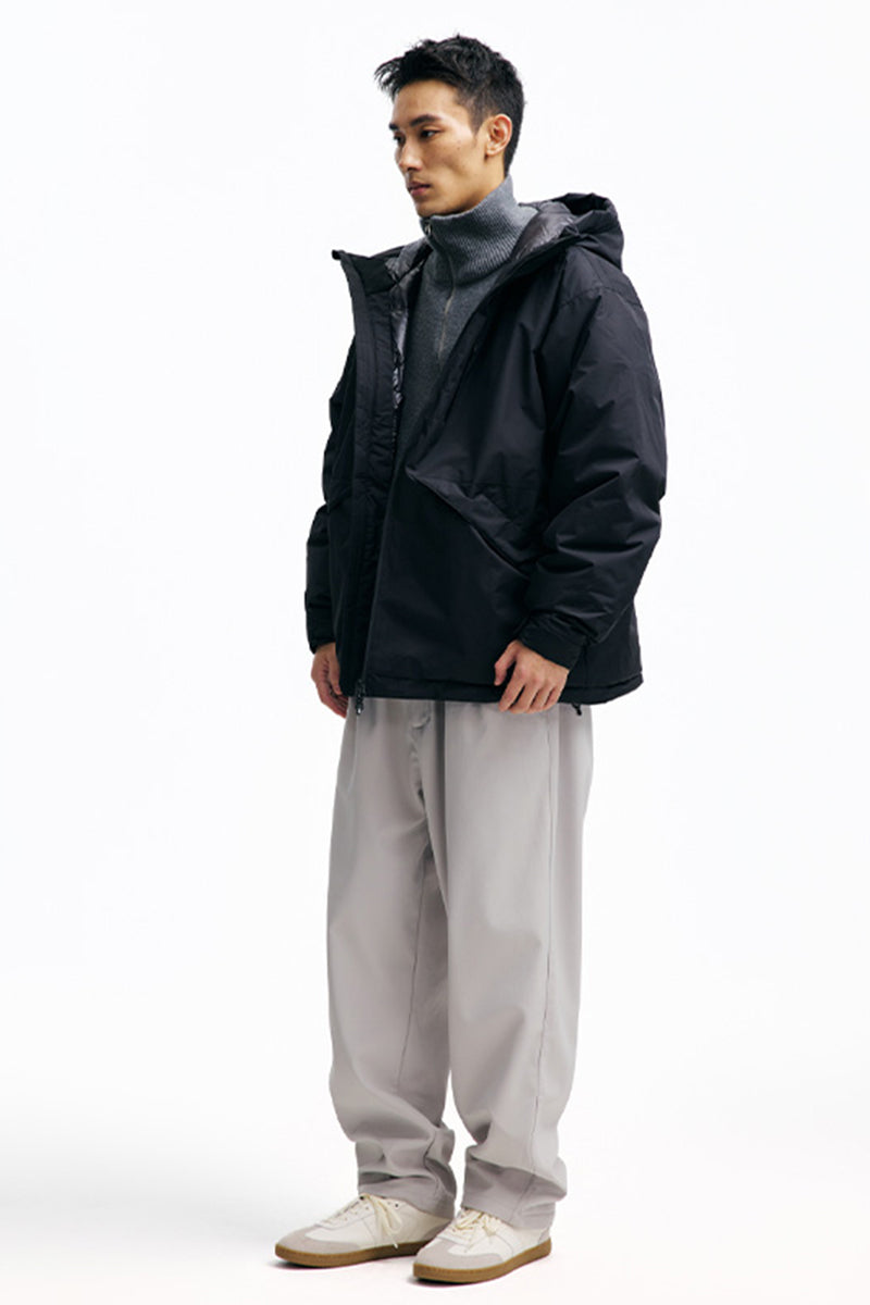 PINSKTBS内裏フリースルーズフィットパンツPS19