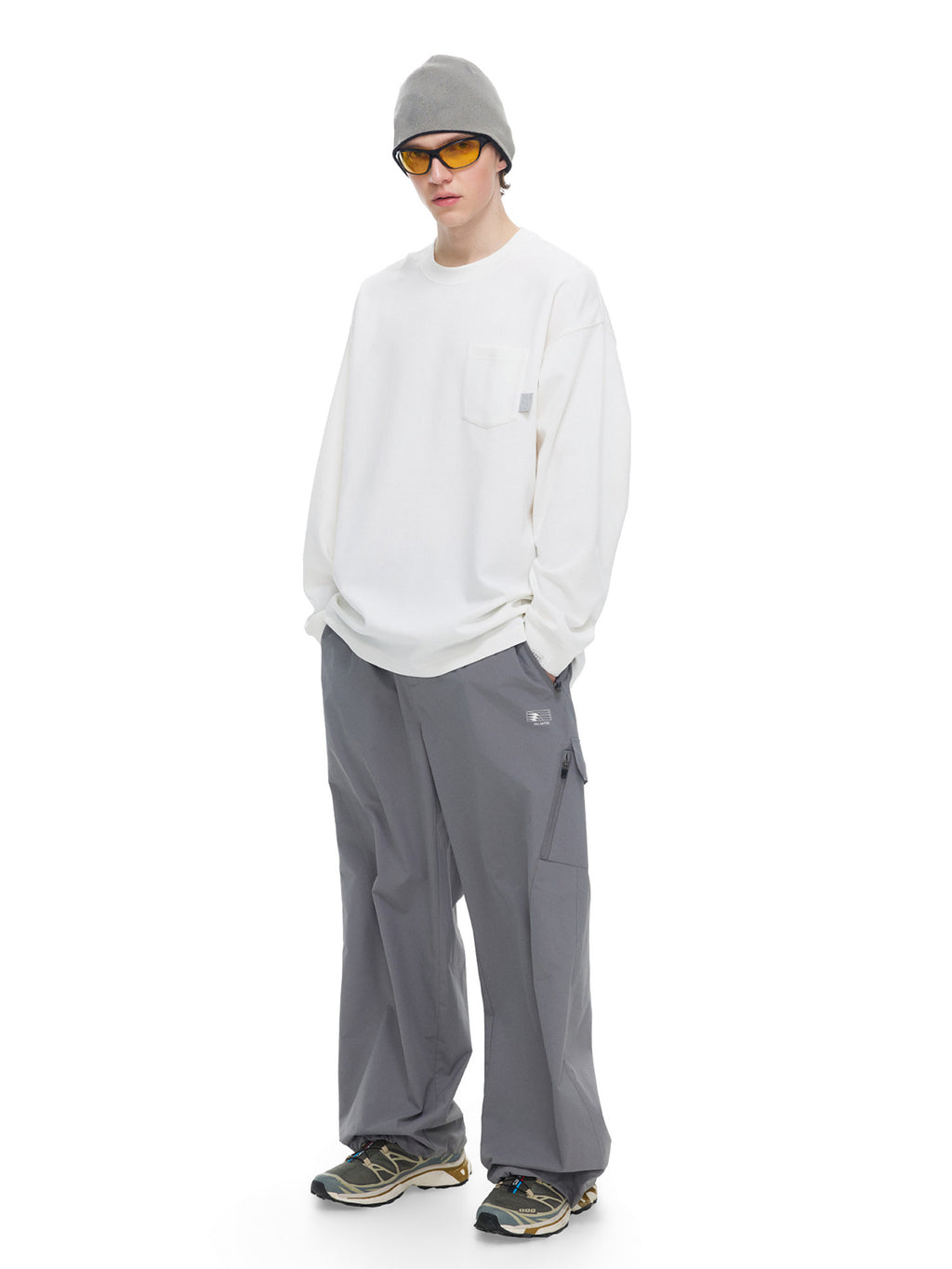 テクスチャー ウォーターレペレントパンツ – MB115