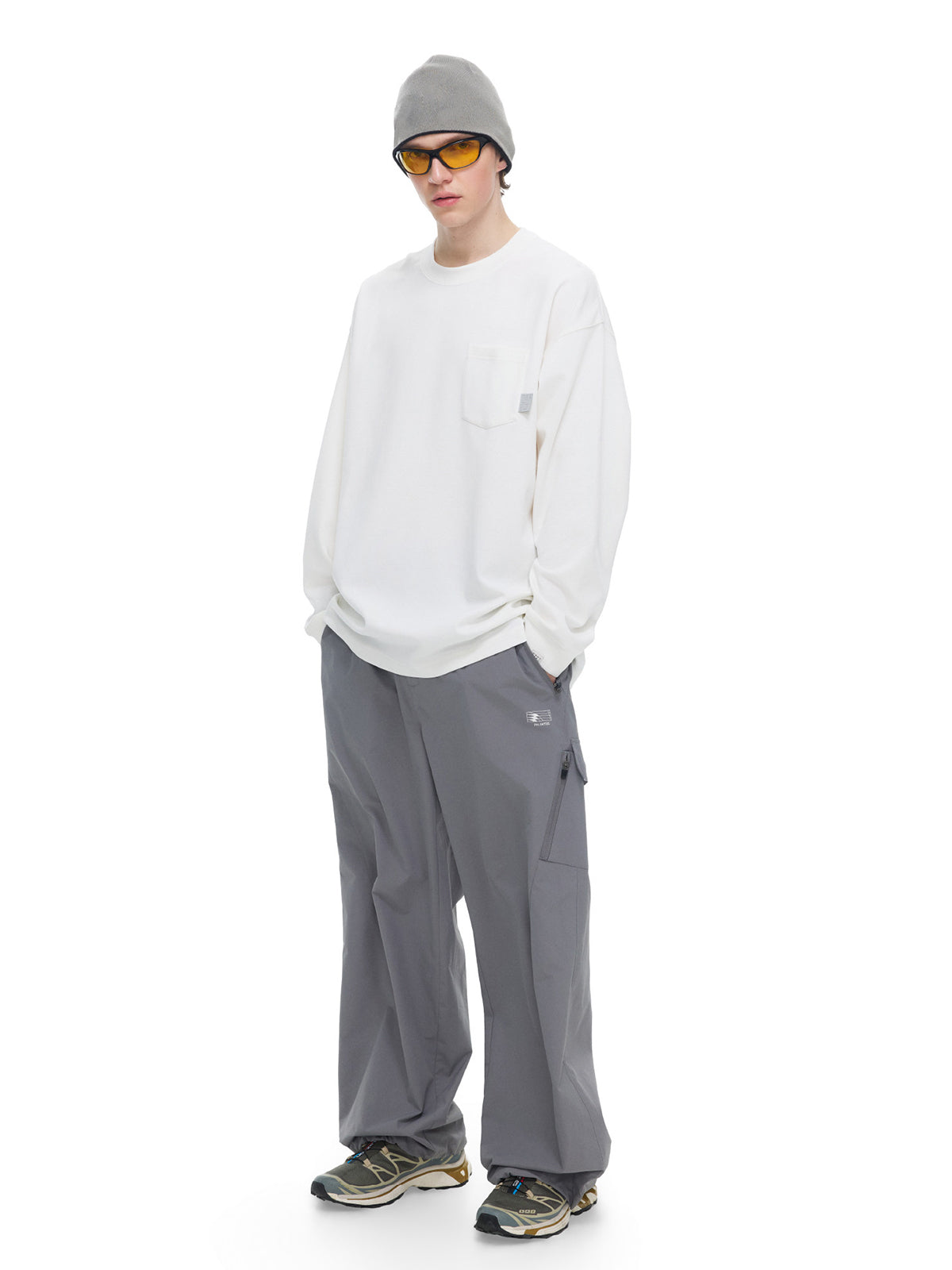 テクスチャー ウォーターレペレントパンツ – MB115