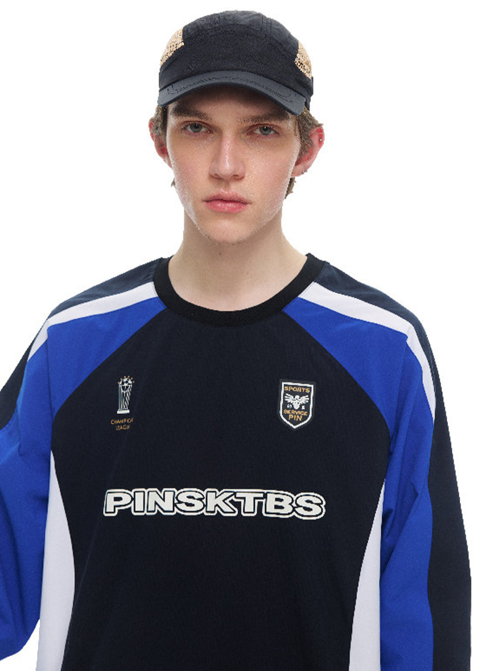 カラーブロック ロングスリーブT – MB102