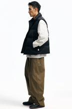 PINSKTBSスタンドカラーダウンベストPS30