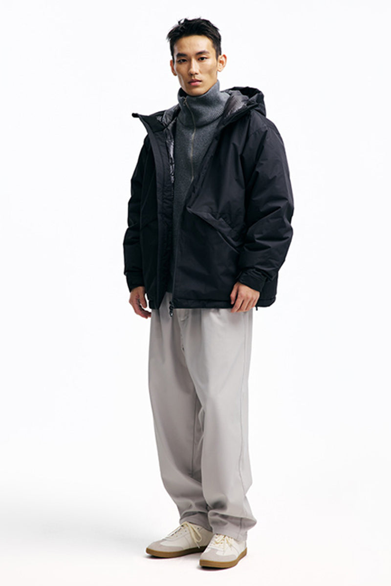 PINSKTBS内裏フリースルーズフィットパンツPS19