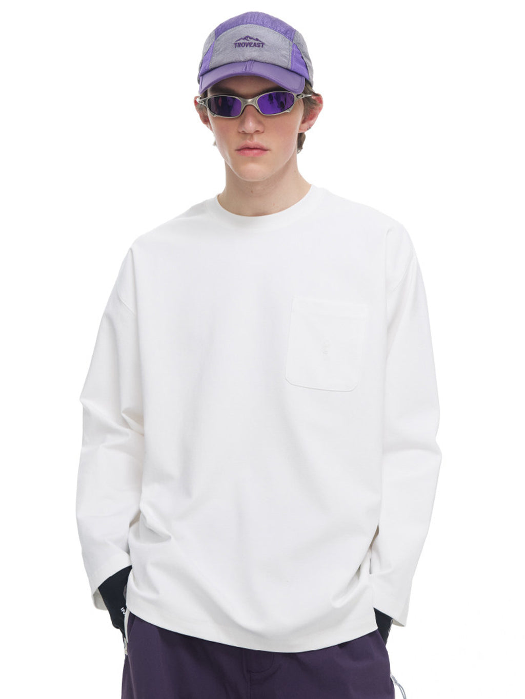 テクスチャー ロングスリーブT – MB114