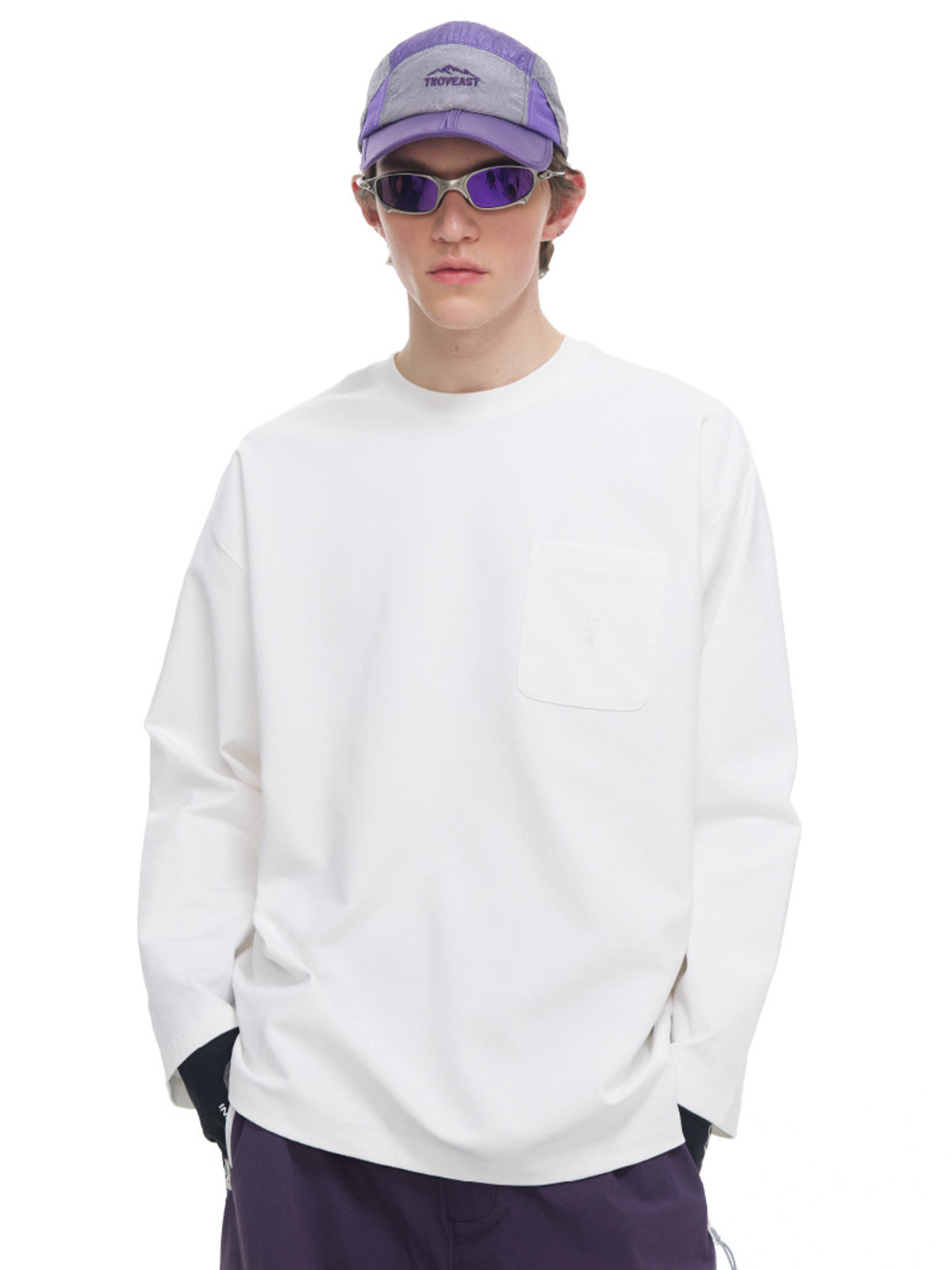 テクスチャー ロングスリーブT – MB114