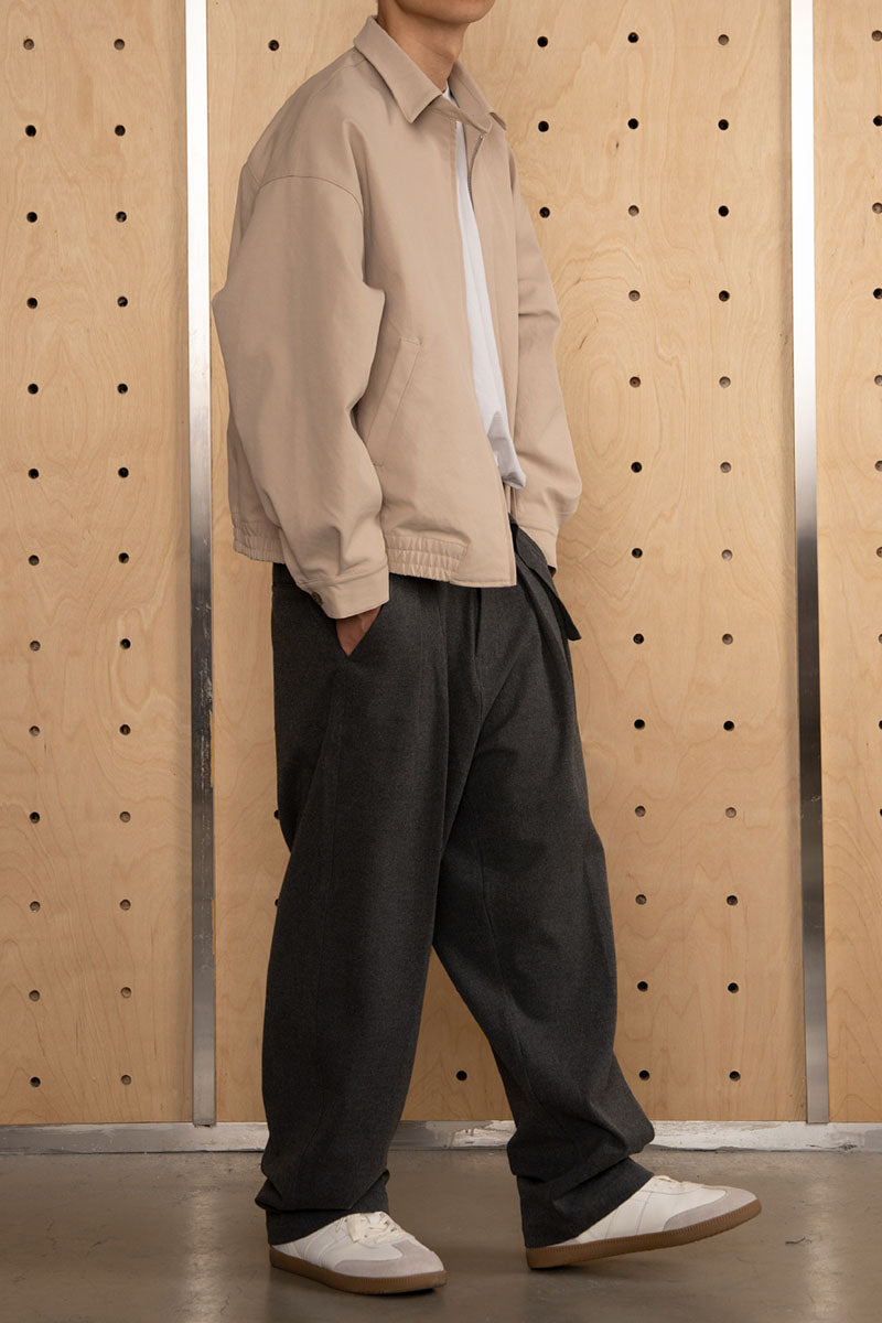 ウエストベルト付きフィットスラックスPS17