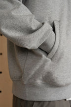 フラワー刺繍コットンジップフーディーPS13