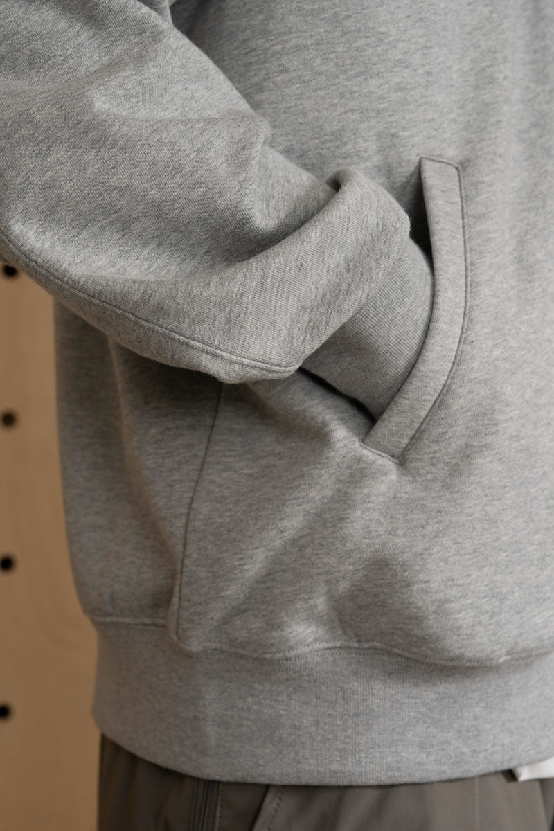 フラワー刺繍コットンジップフーディーPS13