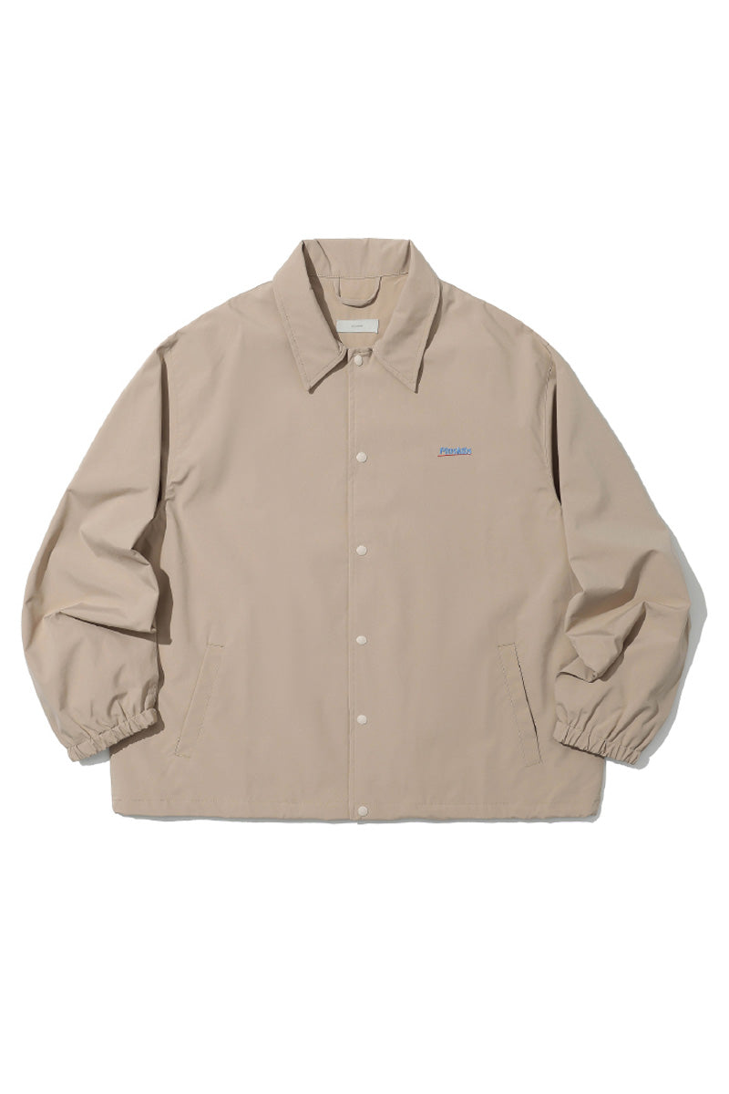 ロゴ刺繍付きコーチジャケットPS10