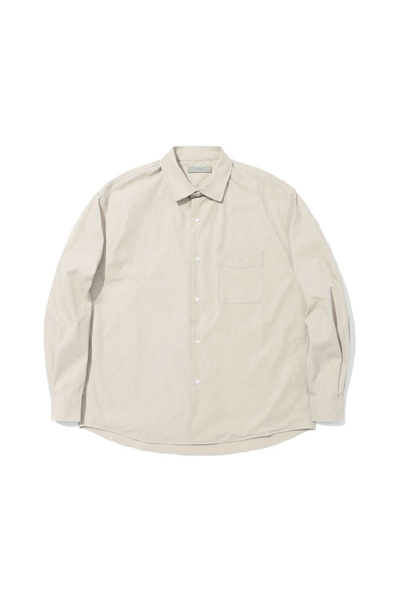 レトロカジュアルポケット付きシャツPS9