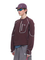 ワッフル ハーフジップロングスリーブ – MB111