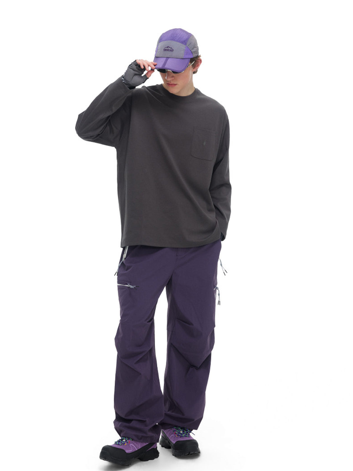 テクスチャー ロングスリーブT – MB114