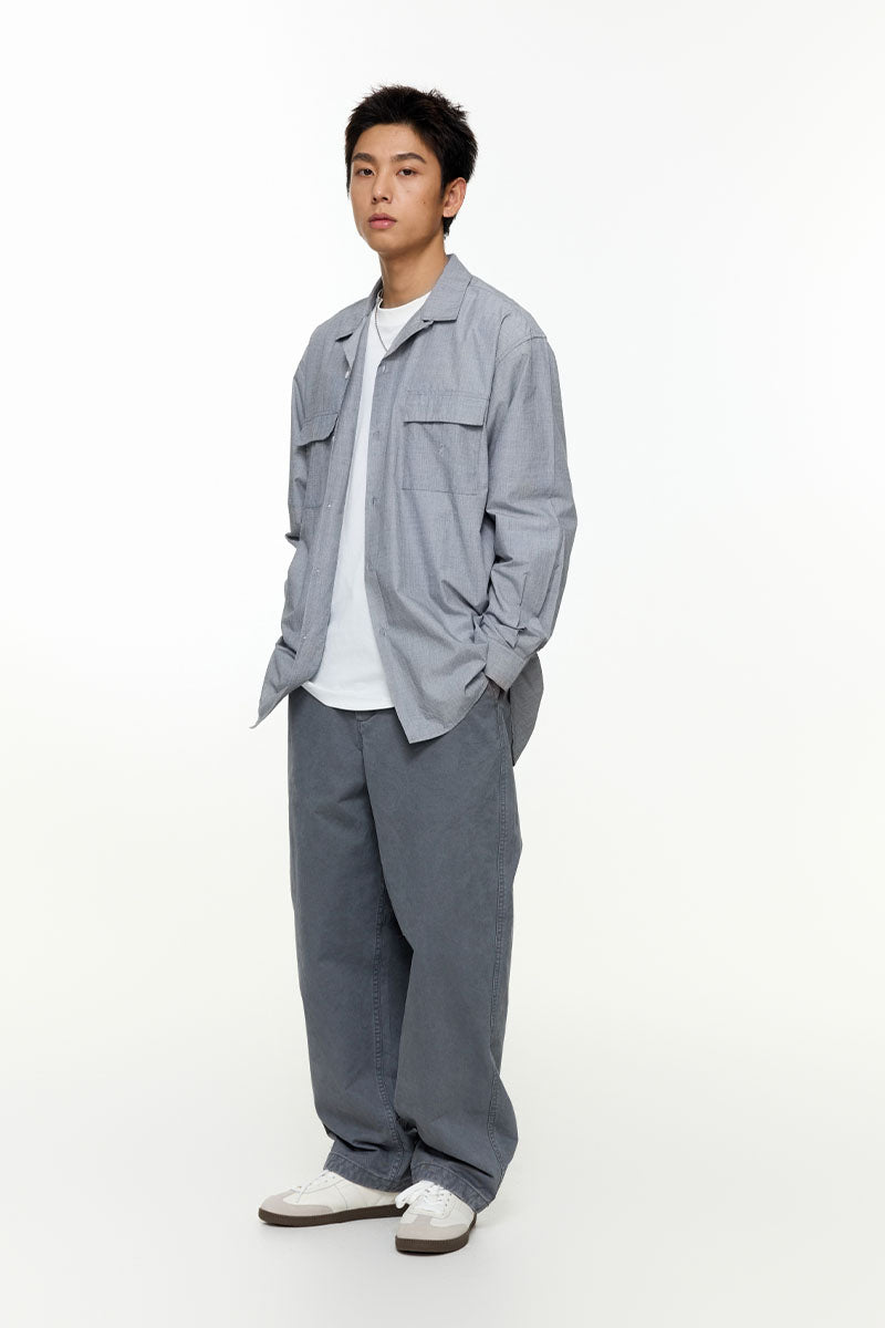 カジュアルロングスリーブシャツPS16