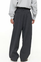 ウエストベルト付きフィットスラックスPS17