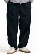 PINSKTBS内裏フリースルーズフィットパンツPS19