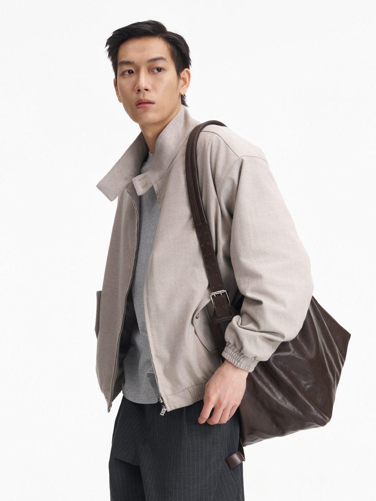 ウールハリントンジャケット – MB100