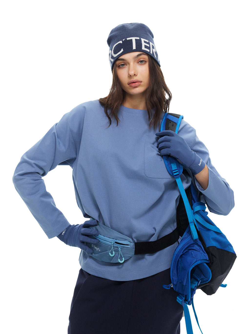 テクスチャー ロングスリーブT – MB114