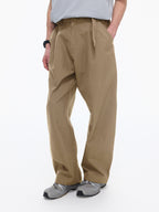 ワンタック ベルトカーブパンツ – MB106