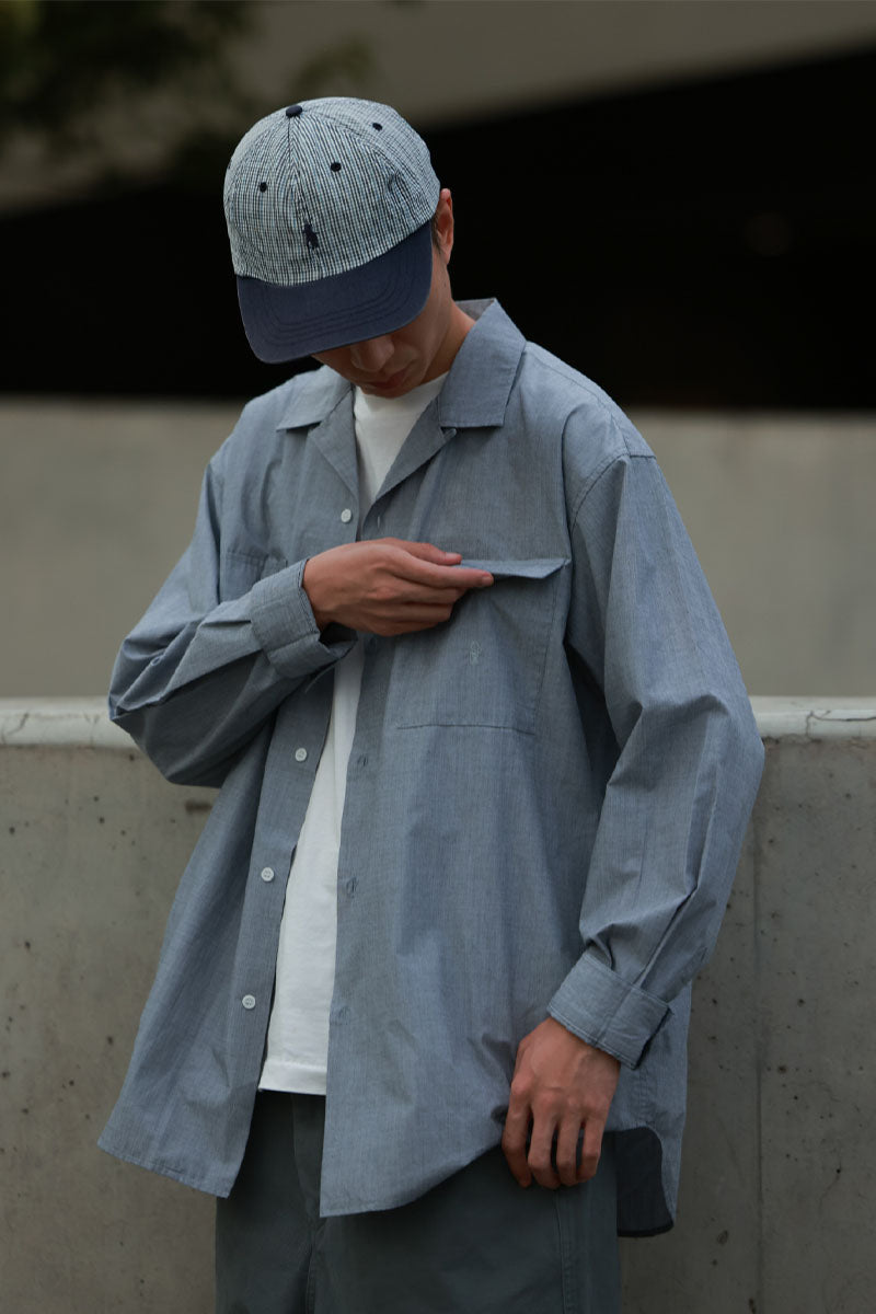 カジュアルロングスリーブシャツPS16