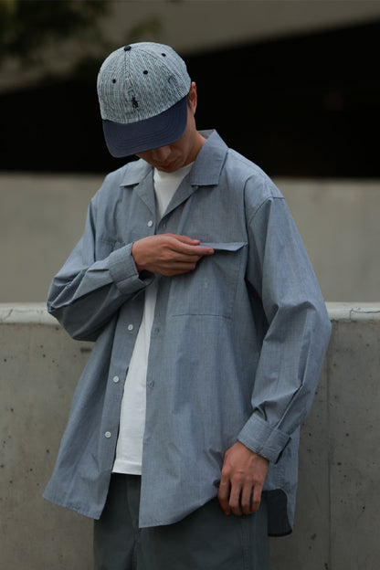 カジュアルロングスリーブシャツPS16