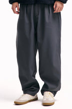 PINSKTBS内裏フリースルーズフィットパンツPS19