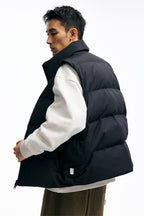 PINSKTBSスタンドカラーダウンベストPS30