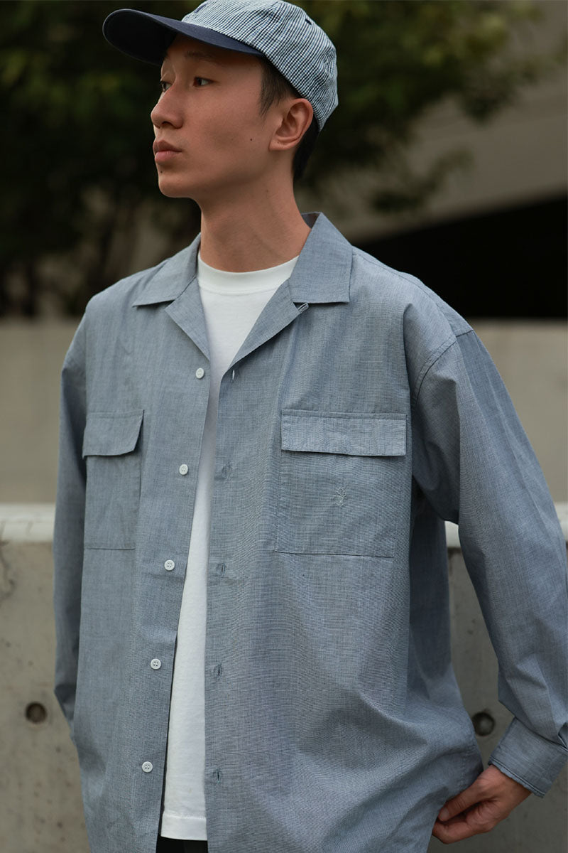 カジュアルロングスリーブシャツPS16