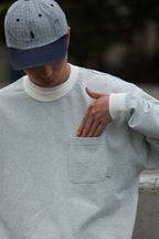 ファインストライプコットンTシャツPS8