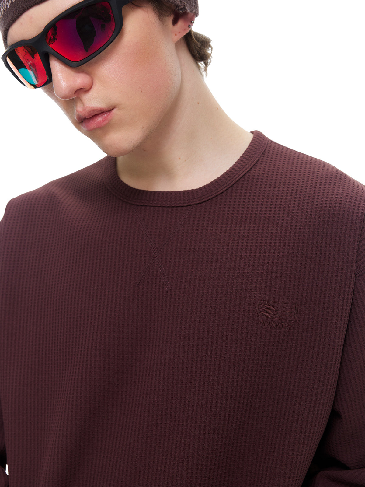 ワッフル ベーシックロングスリーブT – MB116